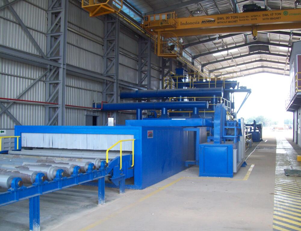 江蘇拋丸機(jī)除銹設(shè)備 2 鋼板預(yù)處理線 2